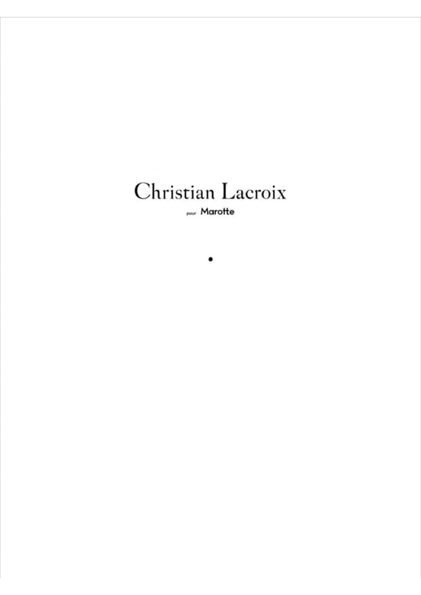Christian Lacroix Catalogue - Page 3